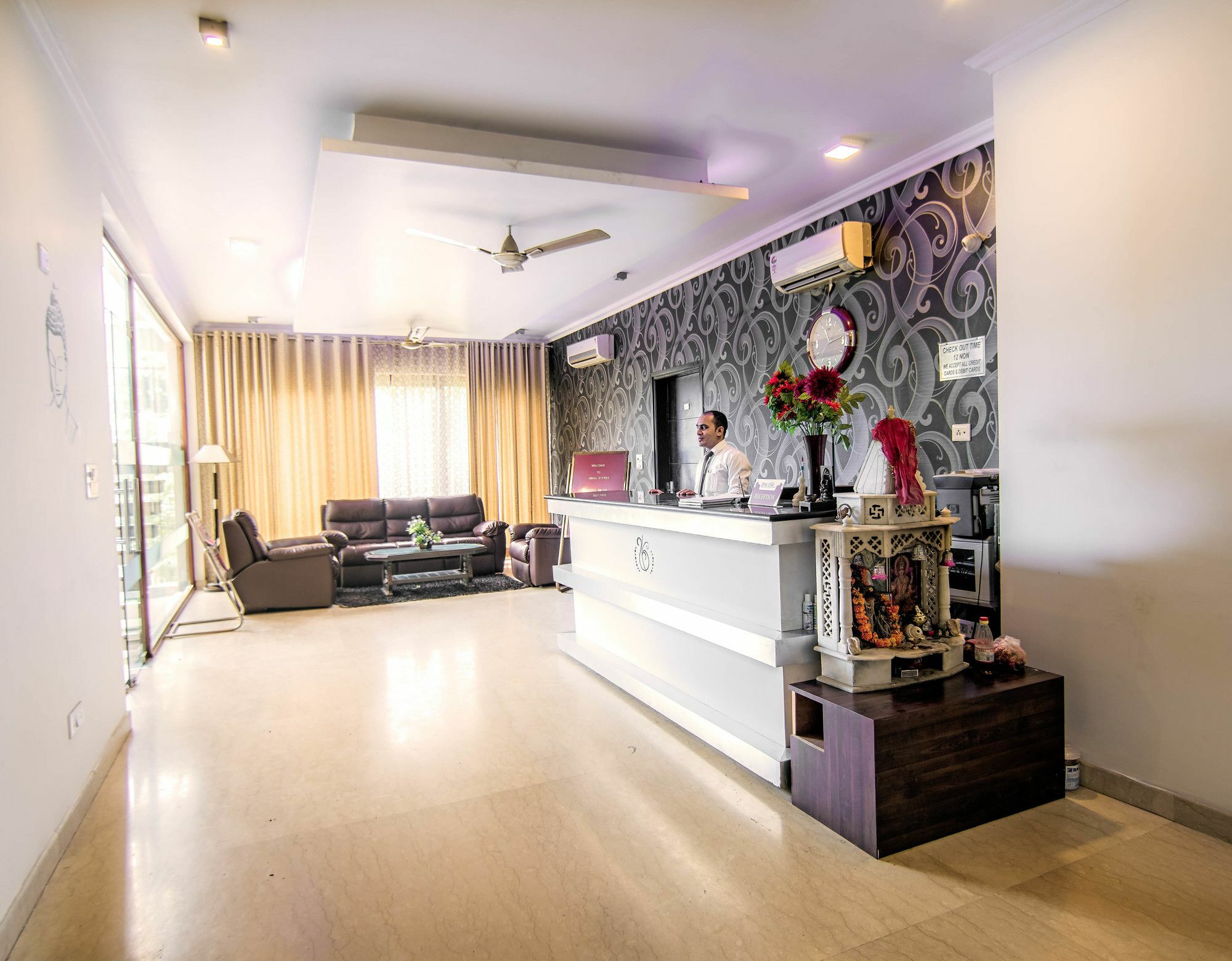 Asian Suites Iffco Metro Station Gurugram Gurgaon Exterior foto